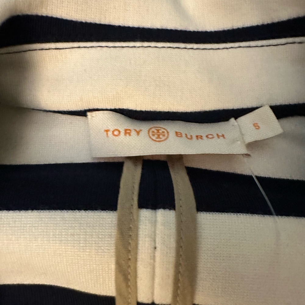 Tory Burch Navy And White Blazer - Picture 3 of 9
